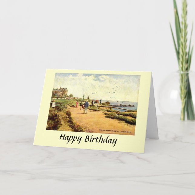 Birthday Card - Bournemouth (Front)