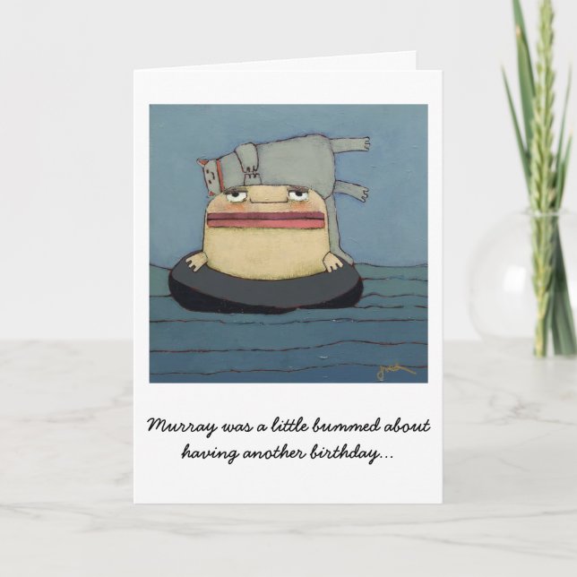 Birthday card cat (Front)