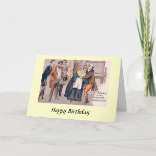Birthday Card - Charles Dickens, "Pickwick Papers"