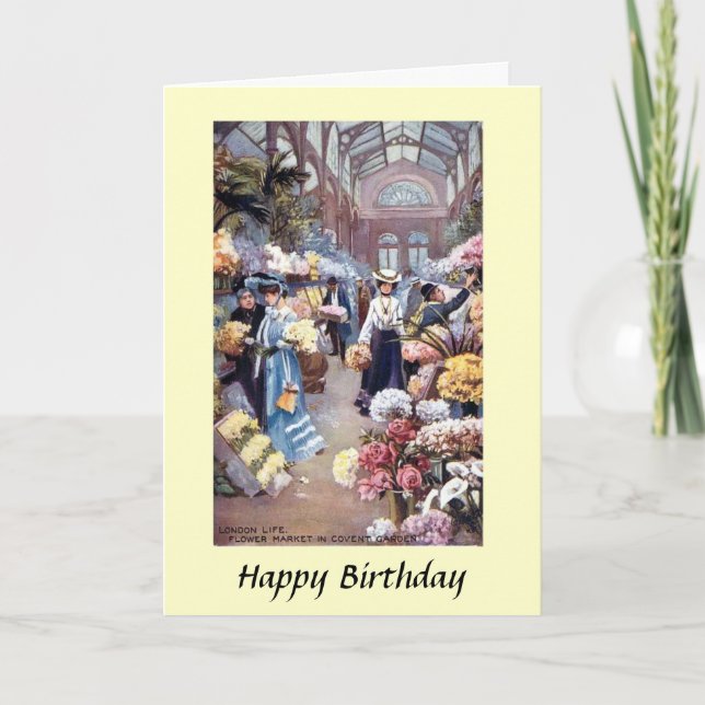 Birthday Card - Covent Garden, London (Front)