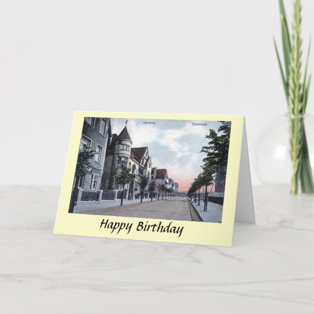 Birthday Card - Dortmund, Germany (Front)