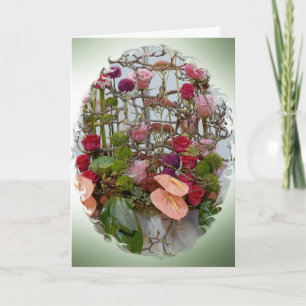 Birthday Card - Floral Arrangement