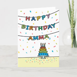 Birthday Card for Amma