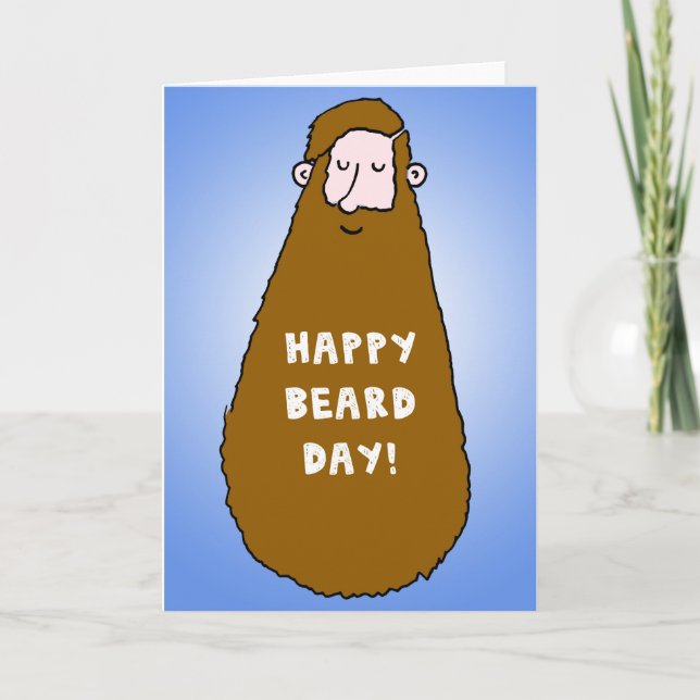 Birthday Card for Beards (Front)