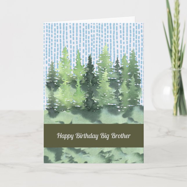 Birthday Card for Big Brother (Front)