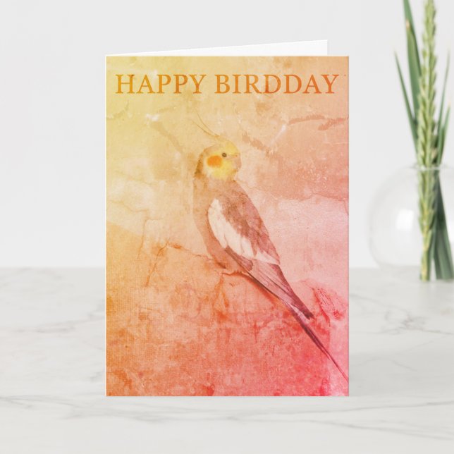 Birthday Card for Bird Lovers (Front)