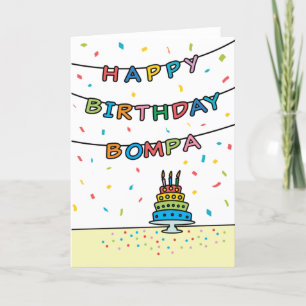 Birthday Card for Bompa