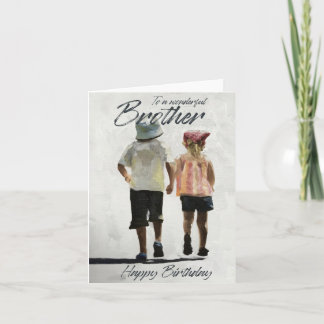 Birthday Card for Brother Special Brother Card