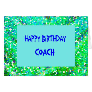 Happy Birthday Coach Greeting Cards | Zazzle.com.au