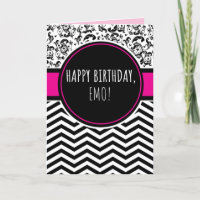 Birthday Card for Emo