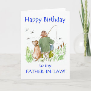 Birthday Card for Father-in-law