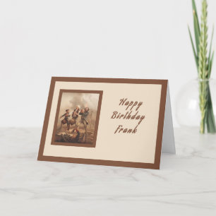 Birthday Card for Frank, War Hero