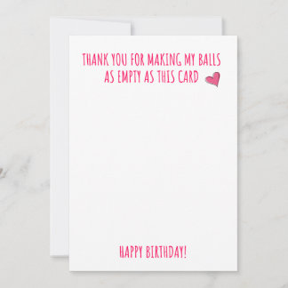 Birthday card for her