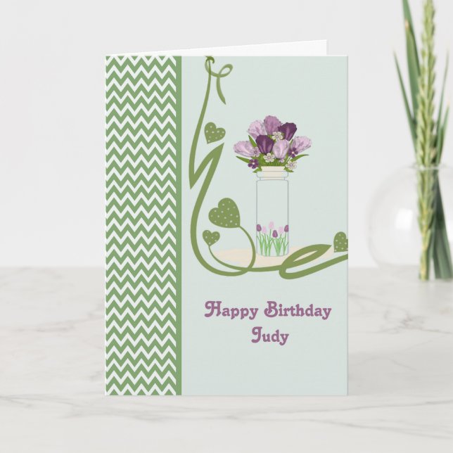 Birthday Card for Judy (Front)