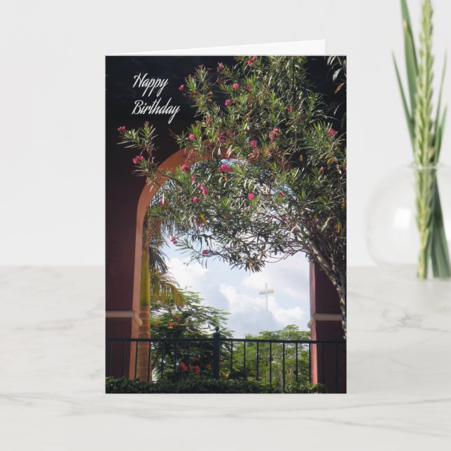 Birthday Card for Minister (Front)