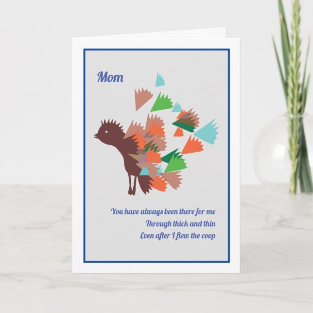 Birthday Card for Mom from Daughter (Front)