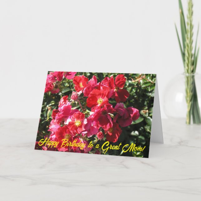 Birthday Card for Mum (Front)