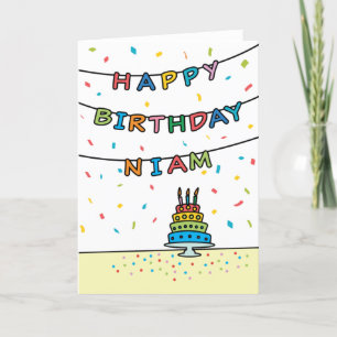 Birthday Card for Niam