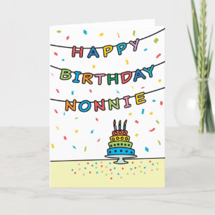 Birthday Card for Nonnie