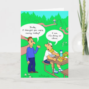 Birthday Card for Runner - Ultra Running