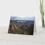 Birthday Card For Son-In-Law<br><div class="desc">A beautiful image of a mountain landscape for a special son-in-law</div>