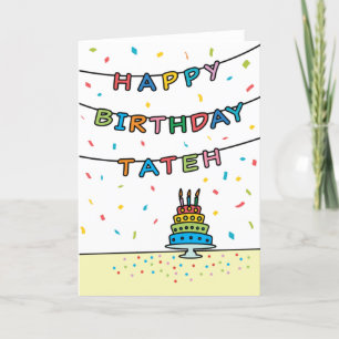 Birthday Card for Tateh
