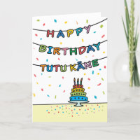 Birthday Card for Tutu Kāne