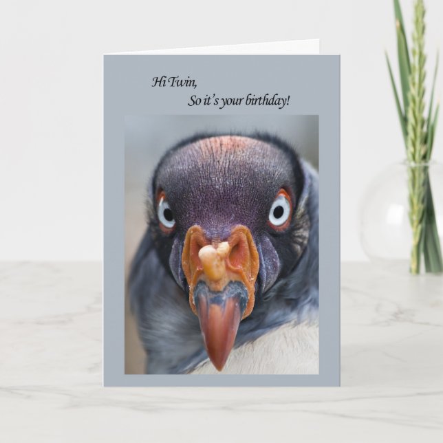 Birthday card for Twin (Front)