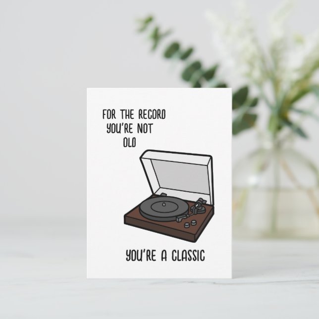 Birthday Card Funny birthday card For Grandpa, Dad (Standing Front)