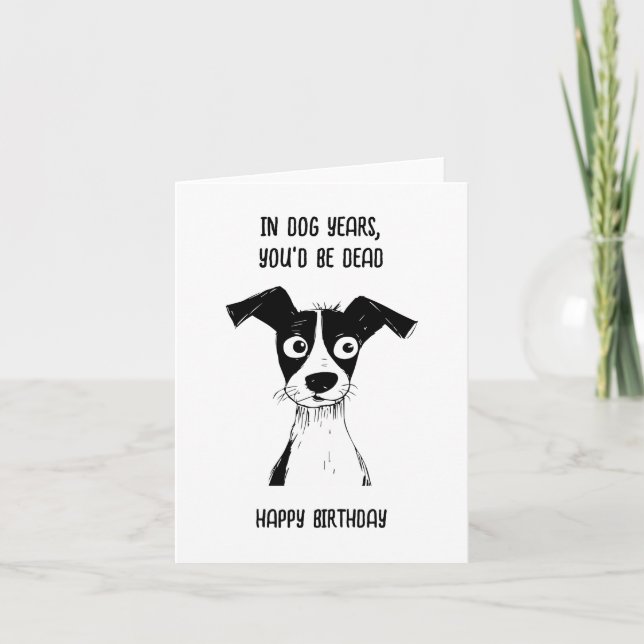 Birthday Card Funny birthday card For Grandpa, Dad (Front)