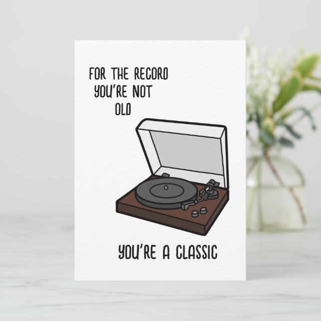 Birthday Card Funny birthday card For Grandpa, Dad (Standing Front)