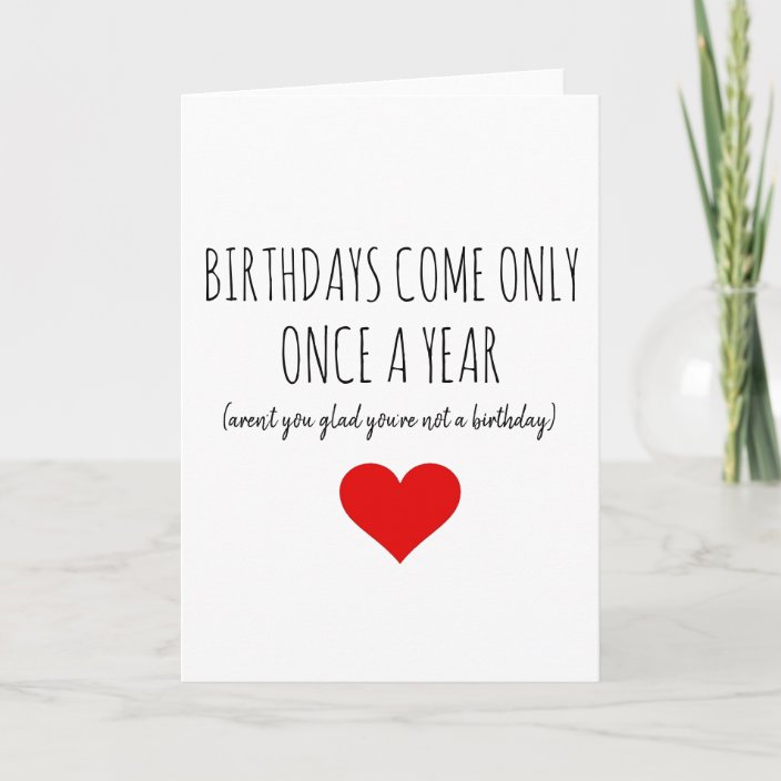 Birthday Card Funny Naughty Au