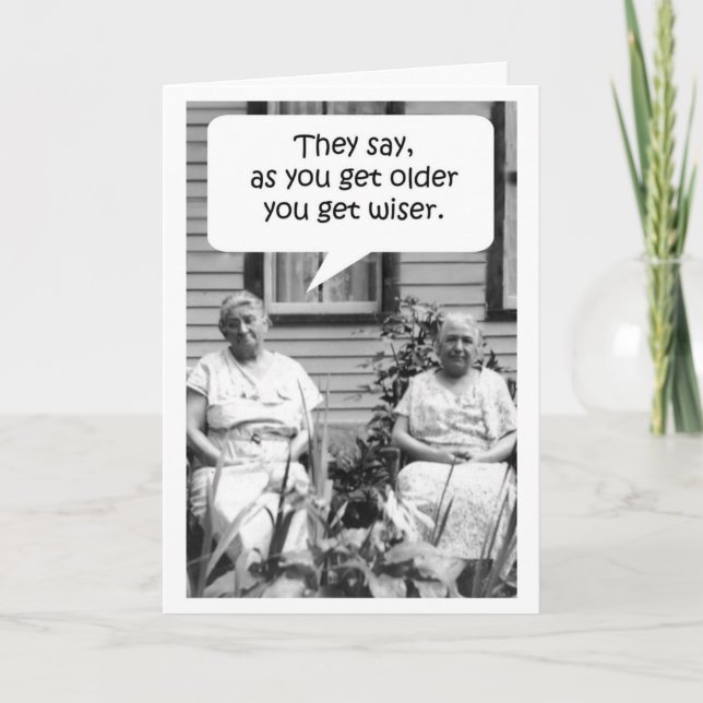 Birthday Card - genius (Front)