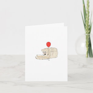 Birthday Card, Happy Birthday, Bread, I Loaf You Card