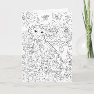 Birthday Card - Happy Doodling Auntie