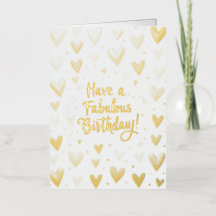 Birthday Card / Have a Fabulous Birthday