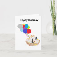 Birthday card :  Kitty-Love