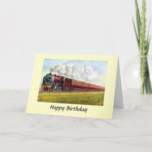 Birthday Card - LMS "Royal Scot"