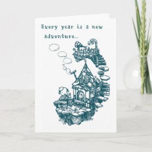 Birthday Card - Lunch Time