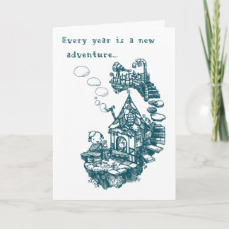 Birthday Card - Lunch Time