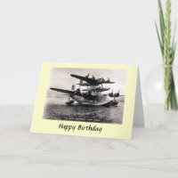 Birthday Card - Mayo Composite Plane - Maia