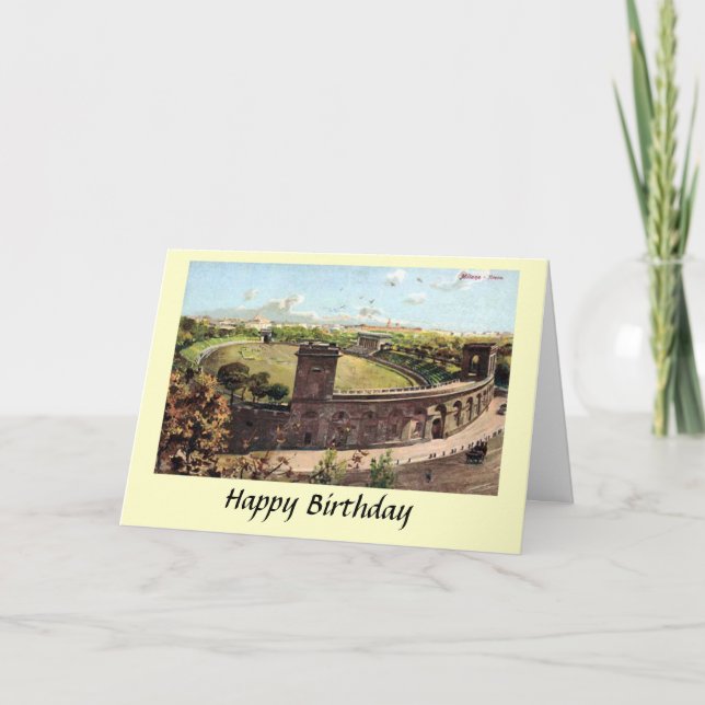 Birthday Card - Milan (Front)