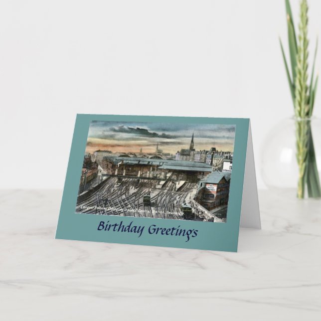 Birthday Card - Newcastle-upon-Tyne (Front)