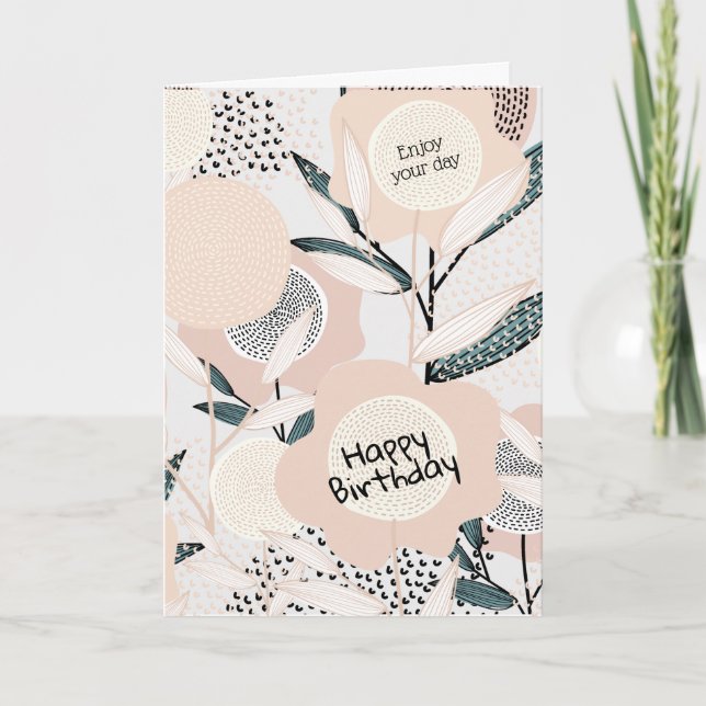 Birthday Card Personalised (Front)