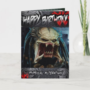 Birthday card predator