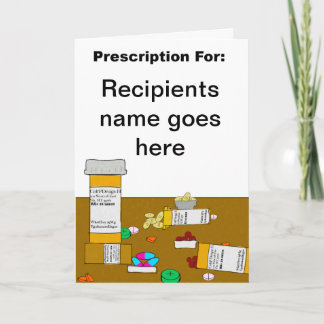 Birthday Card Prescription