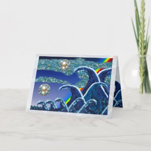 Birthday Card   Sequin Waves   Seascape