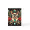 Birthday Card Siamese Cornish Rex Floral Vintage