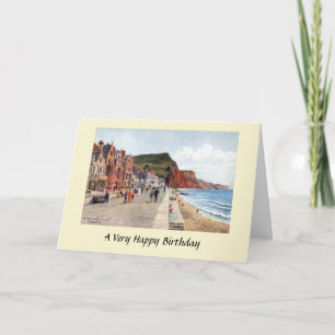 Birthday Card - Sidmouth, Devon