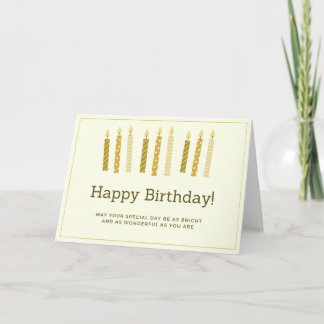 Birthday Card - Simplicity